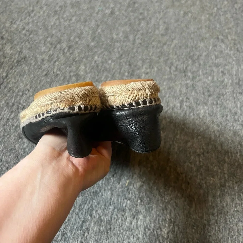 Chanel Black Espadrilles, size 37